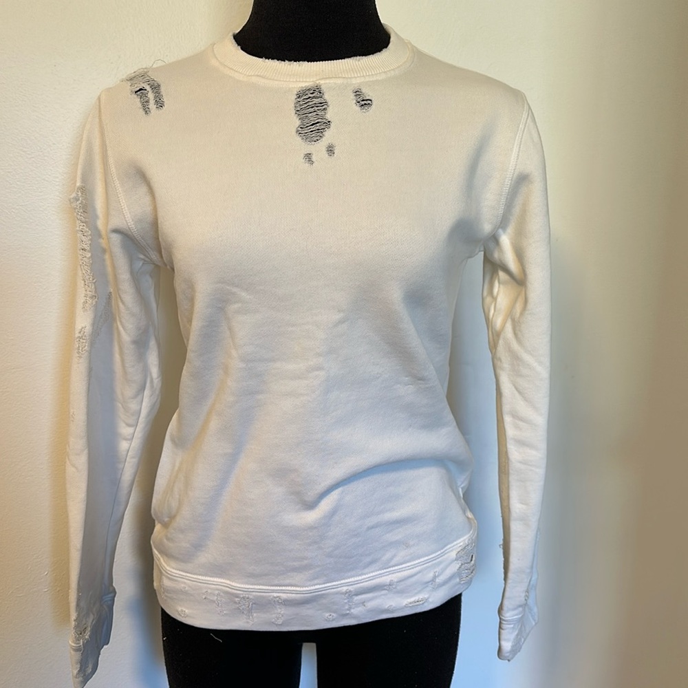 Cute girls 12/13, or an x small women’s white sweatshirt